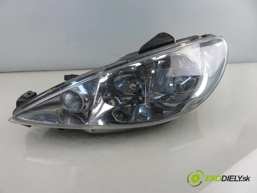 PEUGEOT 206 liftback (2A/C) HB 2003 440,00 1.1 i - HFX (TU1JP) 1124,00 světlo LP 9628666880