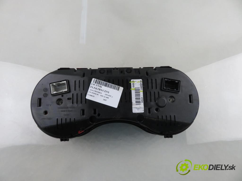 ALFA ROMEO 159 (939_) KOMBI 2007 88,00 1.9 JTDM 8V - 939 A1.000 1910,00 prístrojovka elektrický 56079251 ; A2C53258527