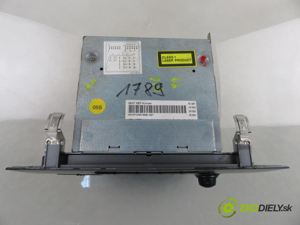 SEAT LEON (1P1) HB 2007 77,00 1.9 TDI - BXE 1896,00 RADIO CD 1P1035186B