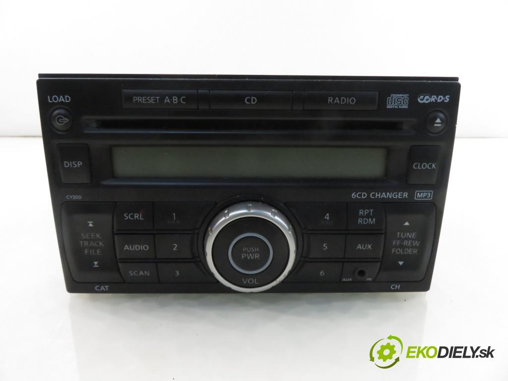 NISSAN VERSA I HB 2007 93,00 1.8 - MR18DE 1798,00 RADIO CD PN2813L