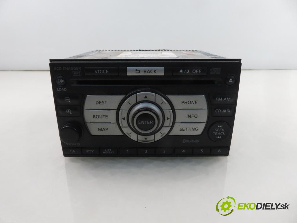 NISSAN QASHQAI / QASHQAI +2 I (J10, JJ10) CROSSOVER 2009 104,00 2.0 AWD 141 - MR20DE 1997,00 RADIO CD 28185JG45A
