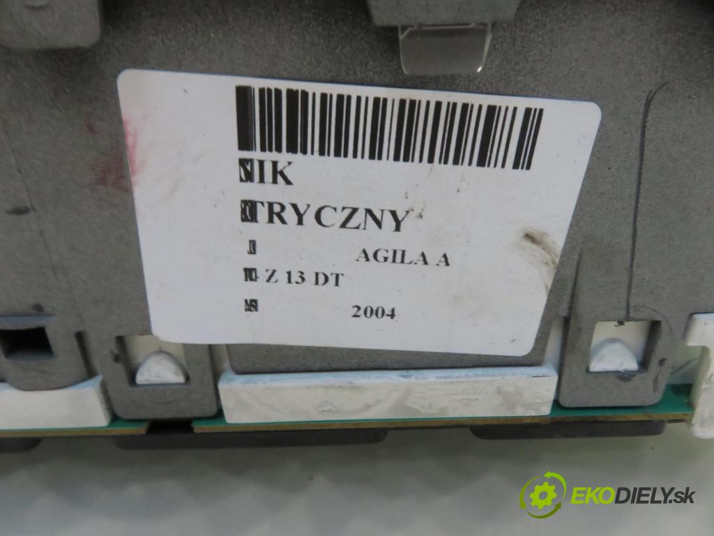 OPEL AGILA (A) (H00) HB 2004 51,00 1.3 CDTI - Z 13 DT 1248,00 prístrojovka elektrický 13164424FJ