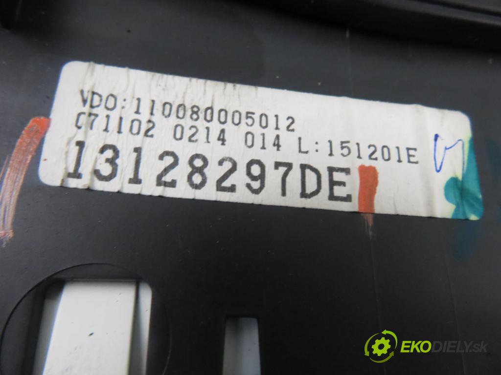 OPEL CORSA C (X01) HB 2000 55,00 1.7 DTI - Y 17 DT 1686,00 prístrojovka elektrický 13128297DE