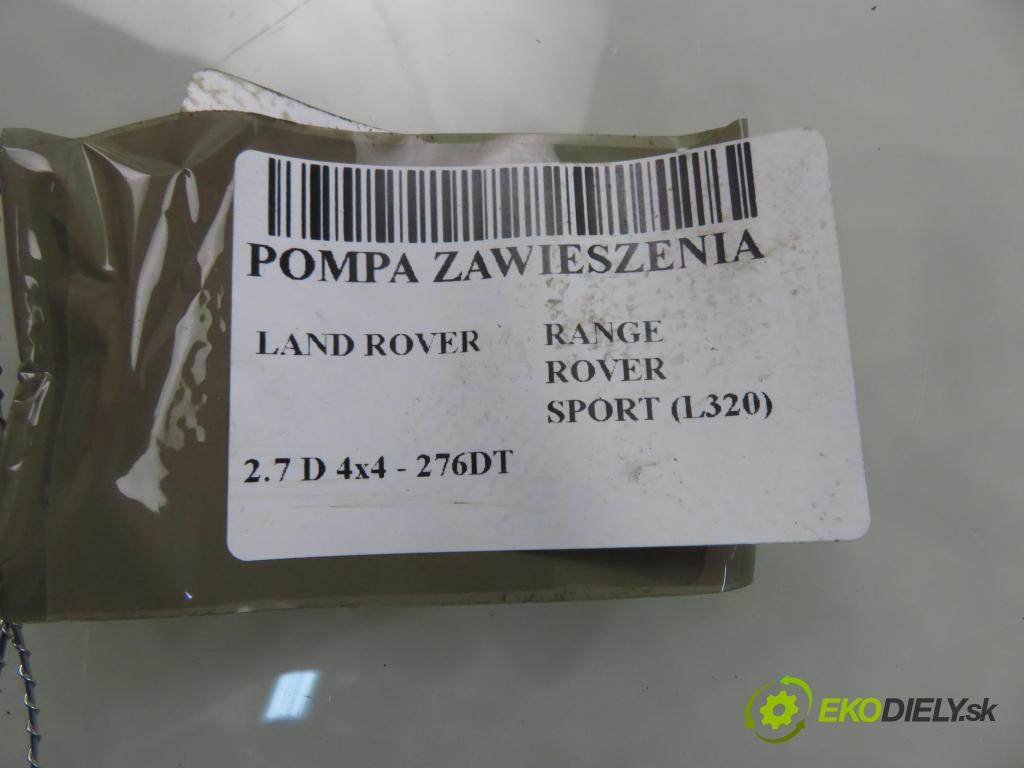 LAND ROVER RANGE ROVER SPORT (L320) SUV 2007 140,00 2.7 TDV6 4x4 190 - 276DT (PSA) 2720,00 pumpa nápravy BH3219G525DC