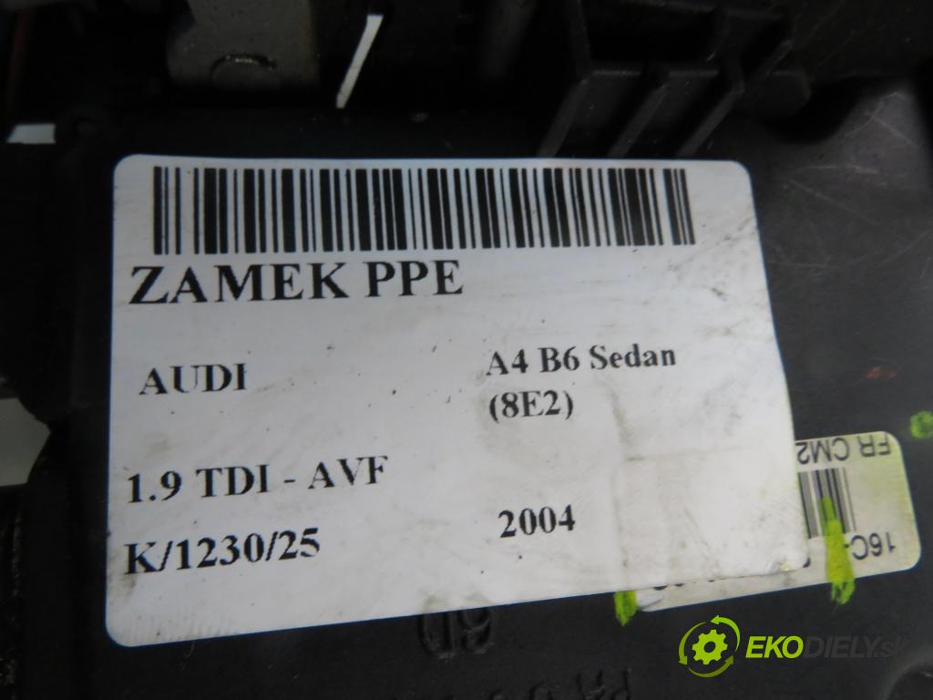 AUDI A4 (8E2, B6) SEDAN 2004 96,00 1.9 TDI PD 130 1896,00 zámok PPE 8E1837016C
