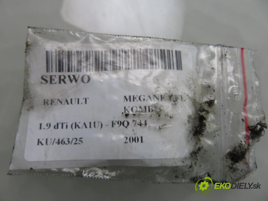 RENAULT MEGANE I Grandtour (KA0/1_) KOMBI 2001 59,00 1.9 dTi (KA1U) - F9Q 744 1870,00 posilovač 7700428596 ; 03776251014 (Servočerpadlo)