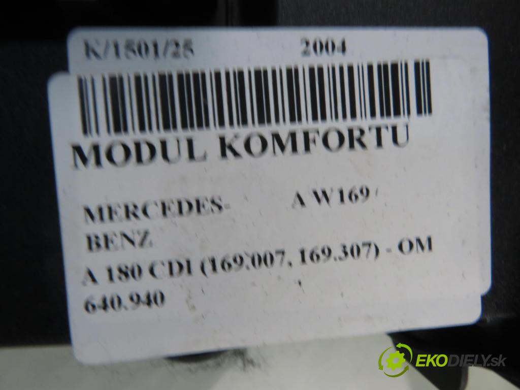 MERCEDES-BENZ KLASA A (W169) HB 2004 80,00 2.0 CDI 109 - OM 640.940 1991,00 MODUL BSI A1695453032 ; 5DK00872810