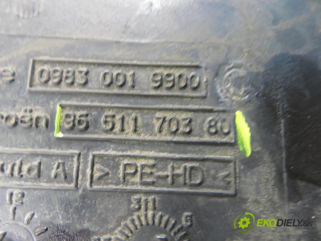 CITROEN C8 (EA_, EB_) MINIVAN 2005 79,00 2.0 HDi - RHM (DW10ATED4) 1997,00 nádržka TEKUTINA: FAP 9651170380