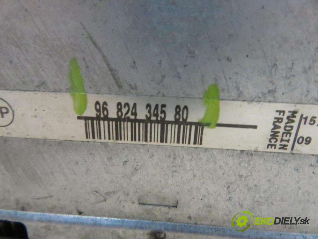 PEUGEOT PARTNER Skrzynia FURGON 2011 55,00 1.6 HDi - 9HT (DV6BTED4) 1560,00 chladič intercooler 9682434580