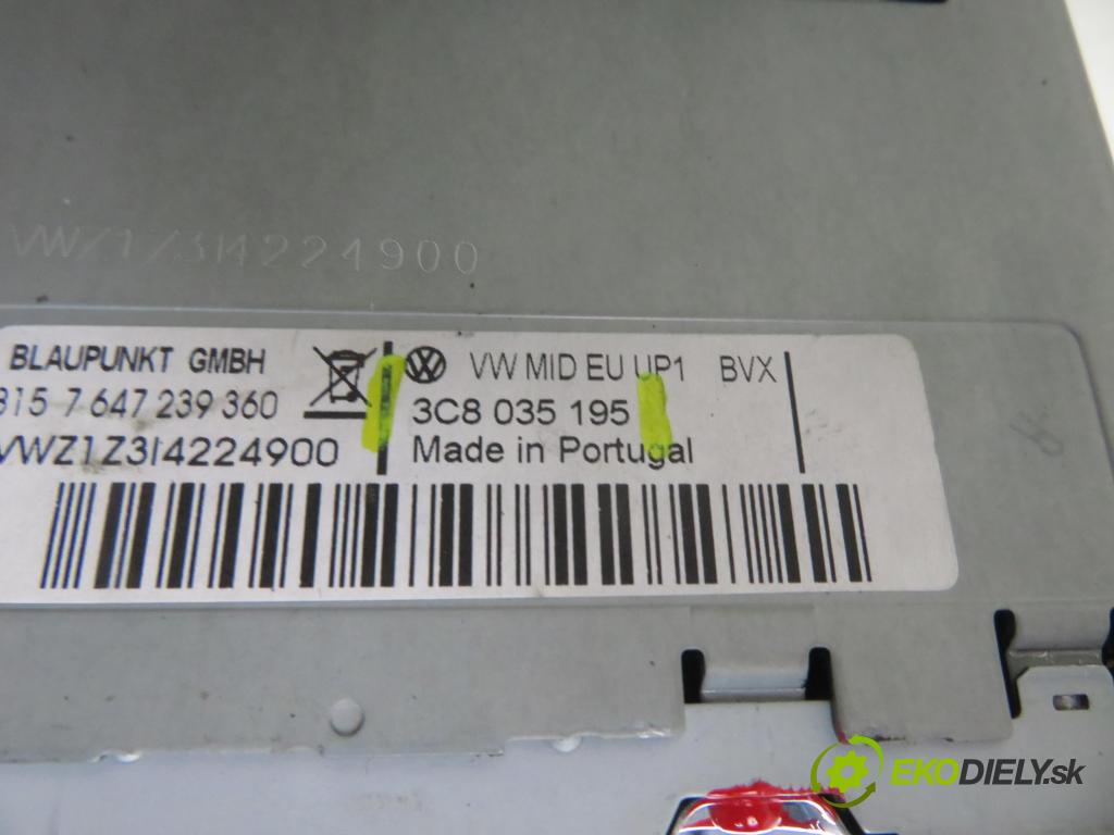 VW PASSAT B6 Variant (3C5) KOMBI 2009 125,00 2.0 TDI - CBBB 1968,00 RADIO CD 3C8035195