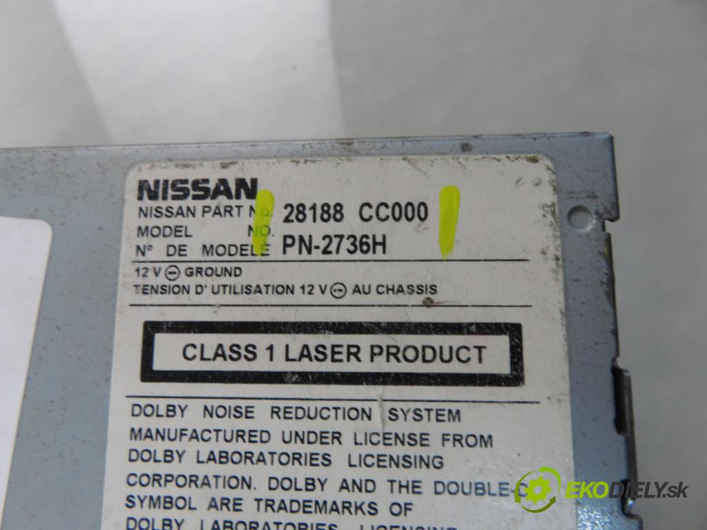 NISSAN MURANO I (Z50) SUV 2005 172,00 3.5 4x4 234 3498,00 RADIO 28188CC000