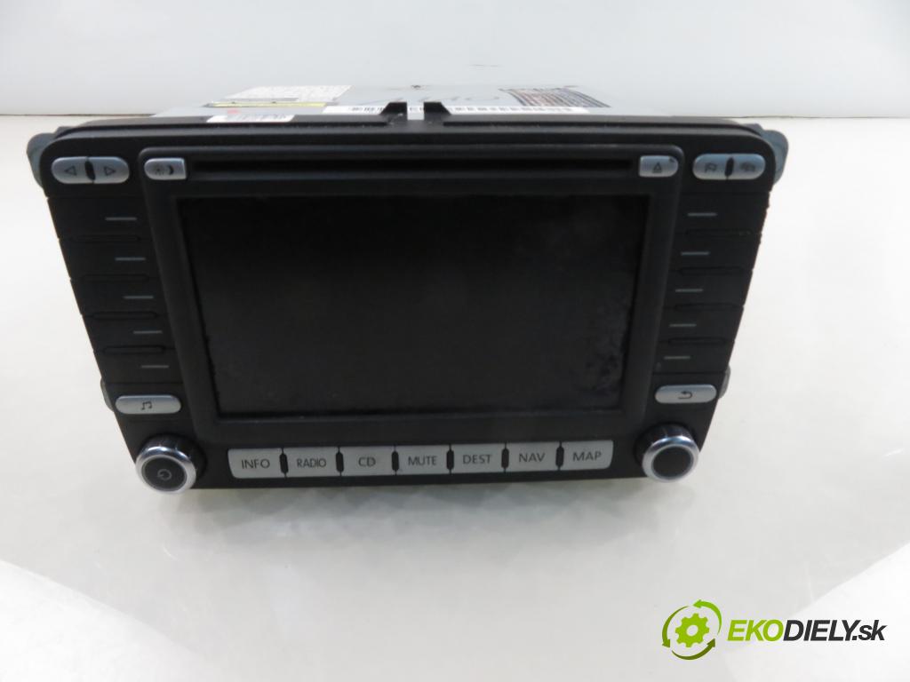 VW TOURAN (1T1, 1T2) MINIVAN 2007 125,00 2.0 TDI - BMN 1968,00 RADIO CD 1K0035198C