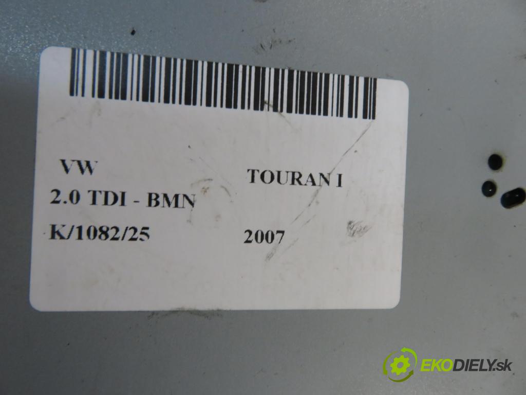 VW TOURAN (1T1, 1T2) MINIVAN 2007 125,00 2.0 TDI - BMN 1968,00 RADIO CD 1K0035198C