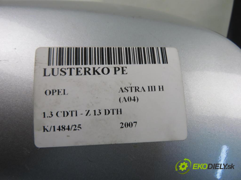 OPEL ASTRA H (A04) HB 2007 66,00 1.3 CDTI 90 - Z 13 DTH 1248,00 zpětné zrcátko
