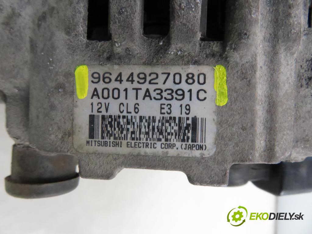 PEUGEOT 206 liftback (2A/C) HB 2003 440,00 1.1 i - HFX (TU1JP) 1124,00 Alternátor A001TA3391C ; 9644927080 (Alternátor)