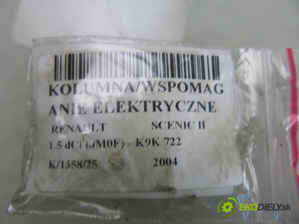 RENAULT SCENIC II (JM0/1_) MINIVAN 2004 60,00 1.5 dCi (JM0F) - K9K 722 1461,00 SLOUPEC / PODPORA elektrický 8200035272 ; 50300389