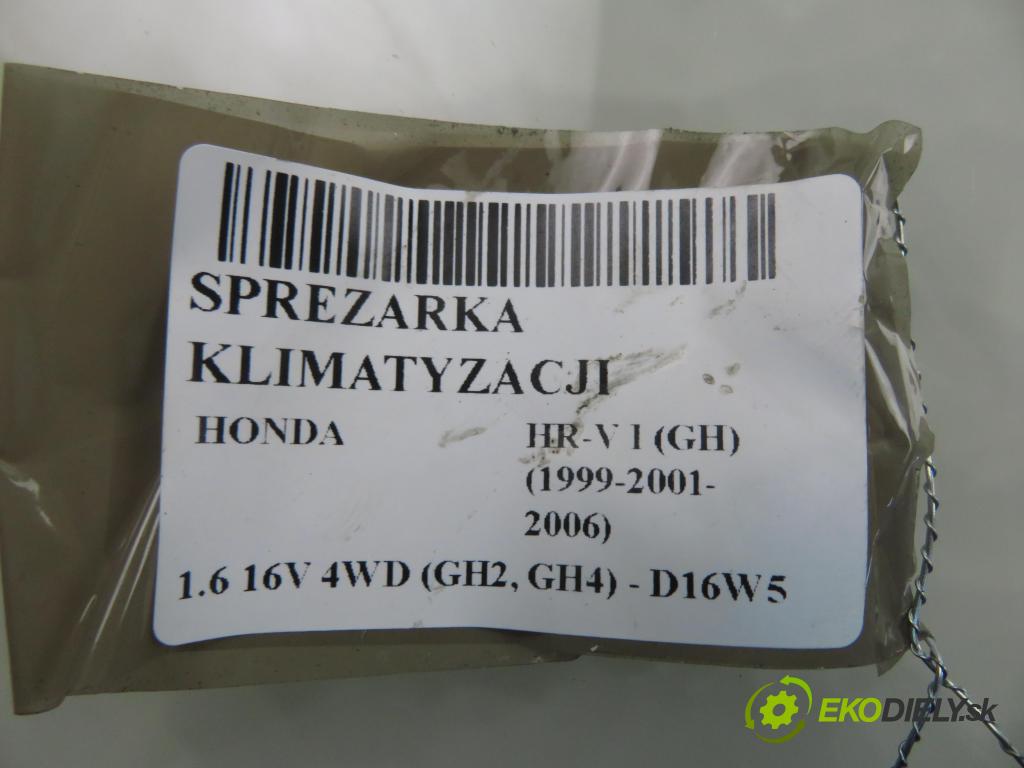 HONDA HR-V (GH) CROSSOVER 2004 91,00 1.6 16V 4WD (GH2, GH4) - D16W5 1590,00 KOMPRESOR: klimatizácie HS090L0A (Kompresor klimatizácie)