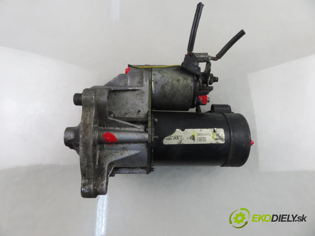 PEUGEOT 206 SW (2E/K) KOMBI 2003 80,00 1.6 16V 109 - NFU (TU5JP4) 1587,00 startér D6RA572 (Startér)