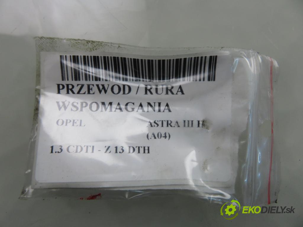 OPEL ASTRA H (A04) HB 2007 66,00 1.3 CDTI 90 - Z 13 DTH 1248,00 trubka / Rúra servočerpadlo 0100185101 ; 0100185036