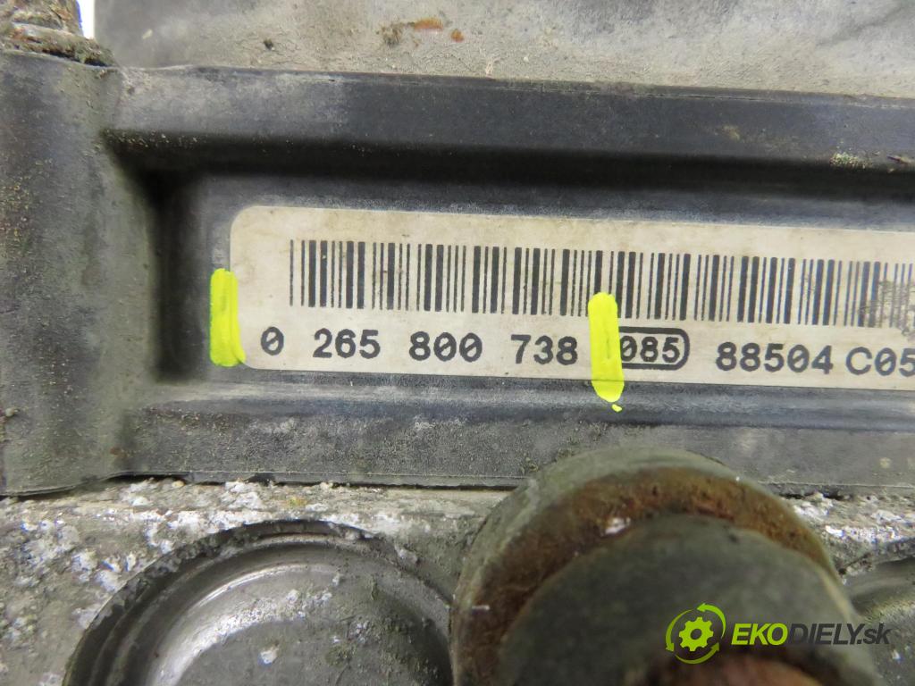 CITROEN BERLINGO FIRST Skrzynia (M_) FURGON 2007 55,00 1.6 HDI 75 (MB9HW) - 9HW (DV6BTED4) 1560,00 Pumpa ABS 0265800738 ; 9665196580 ; 0265232146 (Pumpa ABS)