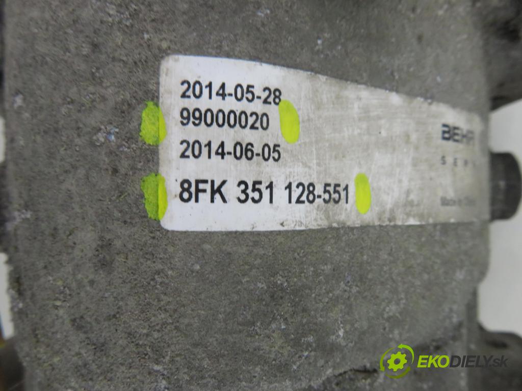 CITROEN BERLINGO FIRST Skrzynia (M_) FURGON 2007 55,00 1.6 HDI 75 (MB9HW) - 9HW (DV6BTED4) 1560,00 KOMPRESOR: klimatizácie 99000020 ; 8FK351128551 (Kompresor klimatizácie)