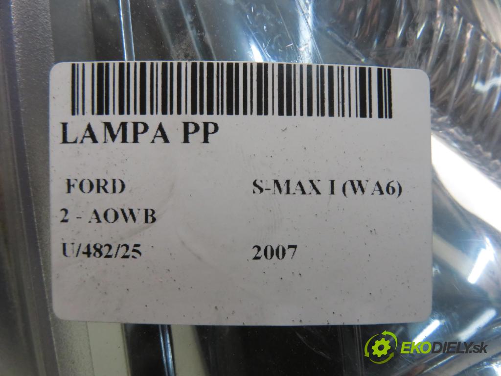 FORD S-MAX (WA6) MINIVAN 2007 107,00 2 - AOWB 1999,00 světlo PP