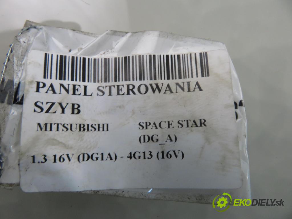 MITSUBISHI SPACE STAR nadwozie wielkoprzestrzenne (MPV) (DG_A) HB 1999 61,00 1.3 16V (DG1A) - 4G13 (16V) 1299,00 Panel ovládaní oken MR793230