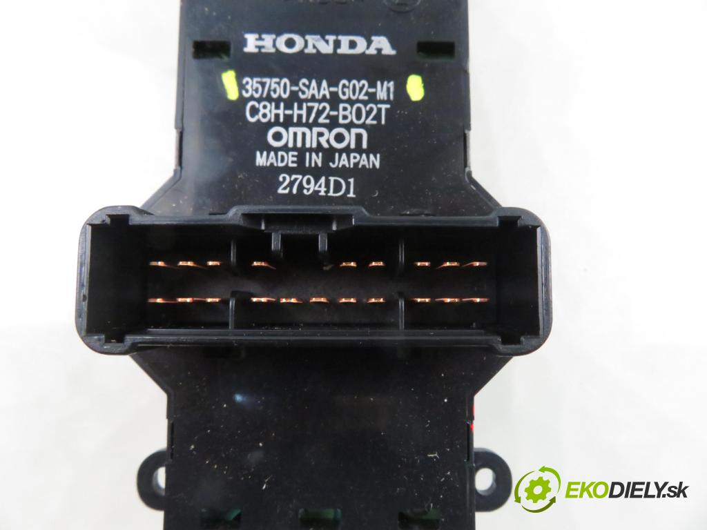 HONDA JAZZ II (GD_, GE3, GE2) HB 2004 61,00 1.3 (GD1) - L13A1 1339,00 Panel ovládaní oken 35750SAAG02M1