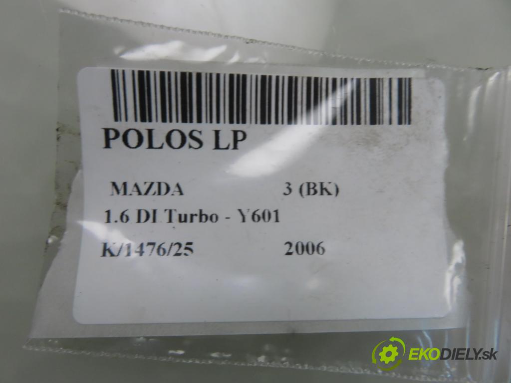 MAZDA 3 (BK) HB 2006 80,00 1.6 DI Turbo 109 - Y601 (PSA) 1560,00 poloos LP