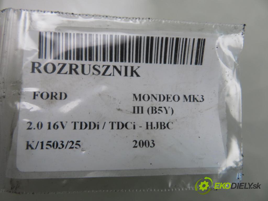 FORD MONDEO III (B5Y) LIFTBACK 2003 85,00 2.0 16V 115 TDDi / TDCi - HJBC 1998,00 Štartér  (Štartér)