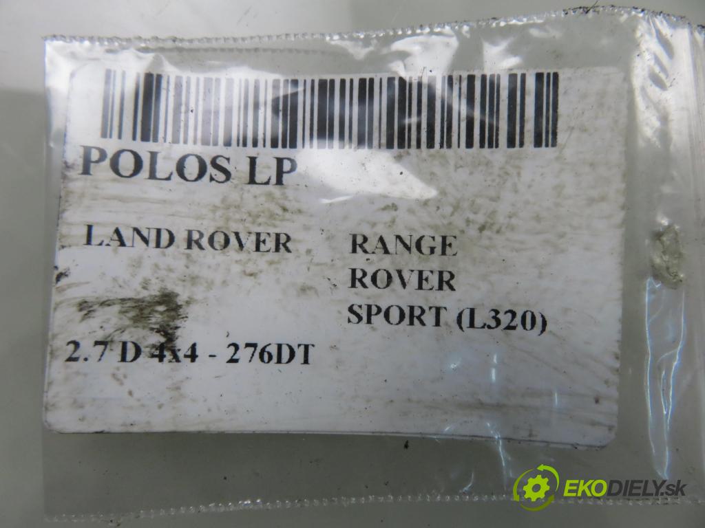 LAND ROVER RANGE ROVER SPORT (L320) SUV 2007 140,00 2.7 TDV6 4x4 190 - 276DT (PSA) 2720,00 poloos LP