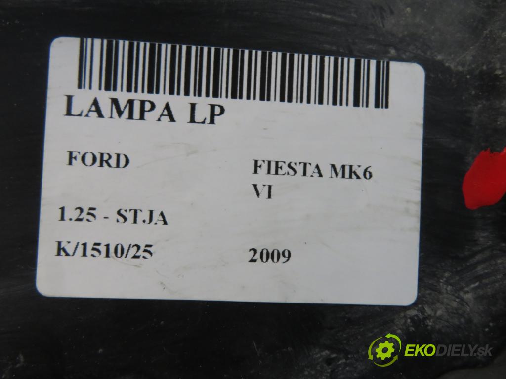 FORD FIESTA VI (CB1,CCN) HB 2009 44,00 1.25 - STJA 1242,00 světlo LP 8A6113W030CH