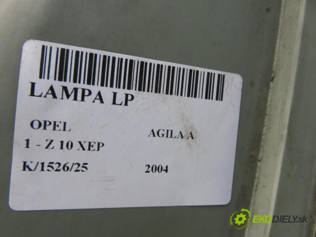 OPEL AGILA (A) (H00) HB 2004 44,00 1 - Z 10 XEP 998,00 Svetlo LP