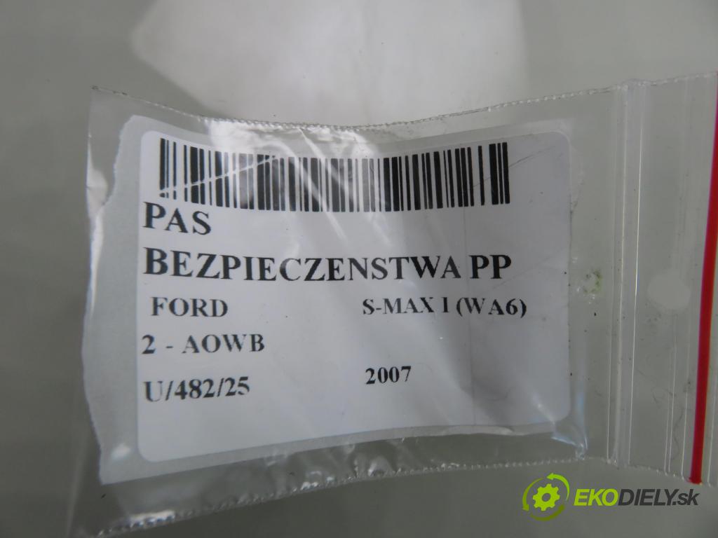 FORD S-MAX (WA6) MINIVAN 2007 107,00 2 - AOWB 1999,00 držák BEZPEČNOST PP 6G9N61294CEW