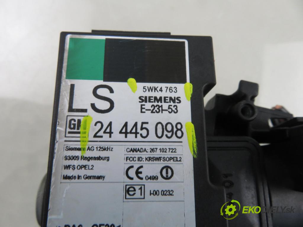 OPEL ASTRA G Kombi (T98) KOMBI 2001 55,00 1.7 DTI 16V - Y 17 DT 1686,00 spinačka 90589313 ; 90589389 ; 24445098 (Spínacia skrinka)