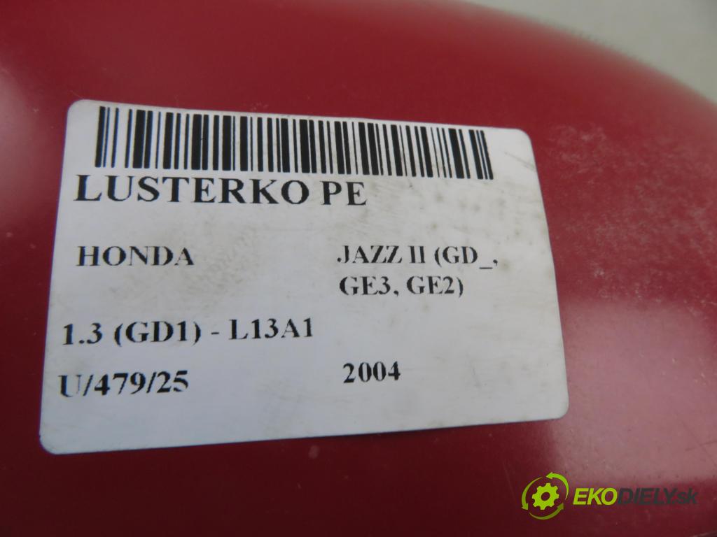 HONDA JAZZ II (GD_, GE3, GE2) HB 2004 61,00 1.3 (GD1) - L13A1 1339,00 zpětné zrcátko