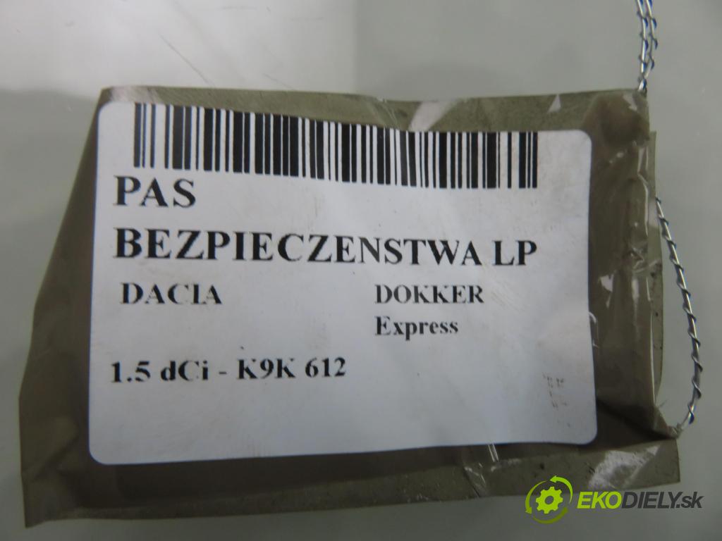 DACIA DOKKER Express FURGON 2012 0,00 1.5 dCi - K9K 612 1461,00 držák BEZPEČNOST LP 868853992R