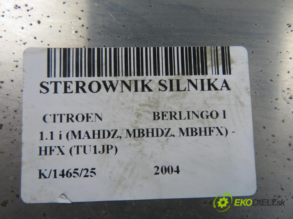 CITROEN BERLINGO FIRST Skrzynia (M_) FURGON 2004 44,00 1.1 i (MAHDZ, MBHDZ, MBHFX) - HFX (TU1JP) 1124,00 řídící jednotka motora IAW48P27F ; HW9645989480 ; SW9650573980