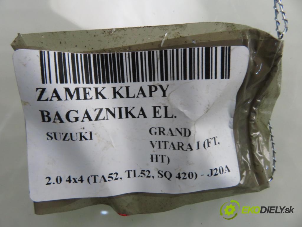 SUZUKI GRAND VITARA I (FT, HT) TERENOWY 2000 94,00 2.0 4x4 128 - J20A 1995,00 zámok dveří kufr EL.