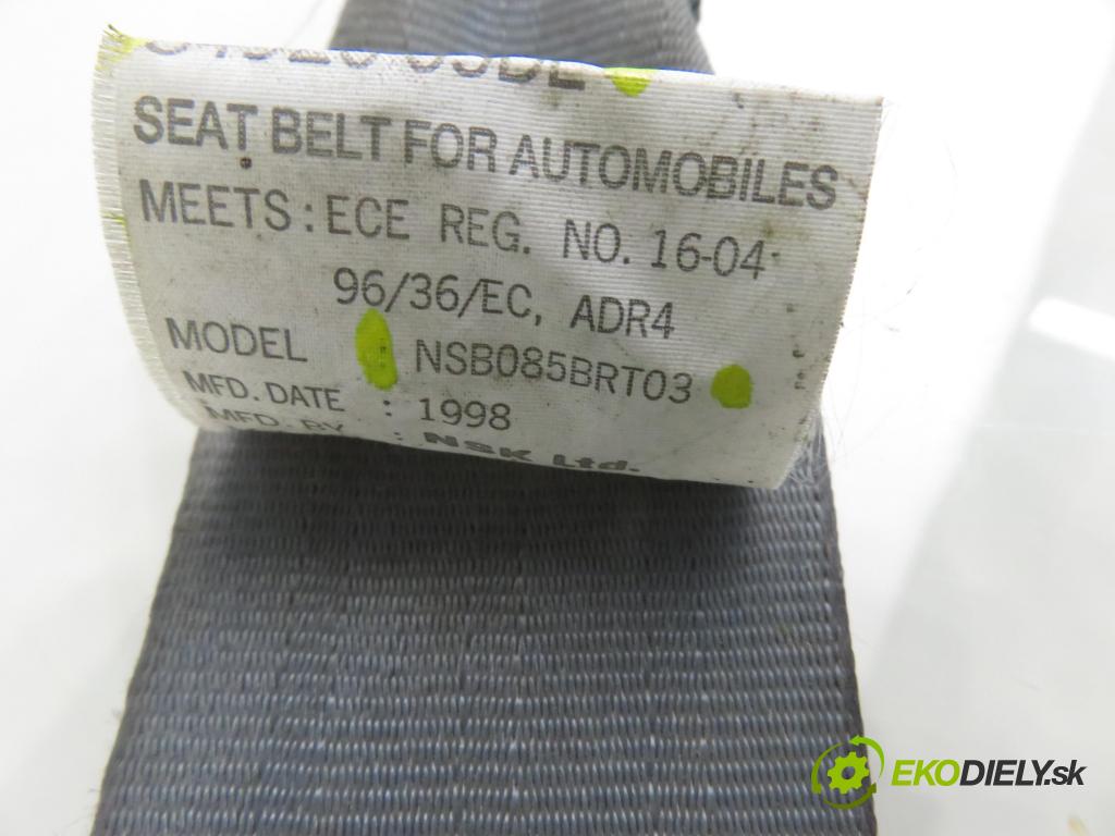 SUZUKI GRAND VITARA I (FT, HT) TERENOWY 2000 94,00 2.0 4x4 128 - J20A 1995,00 držák BEZPEČNOST PP 8492065DL ; NSB085BRT03