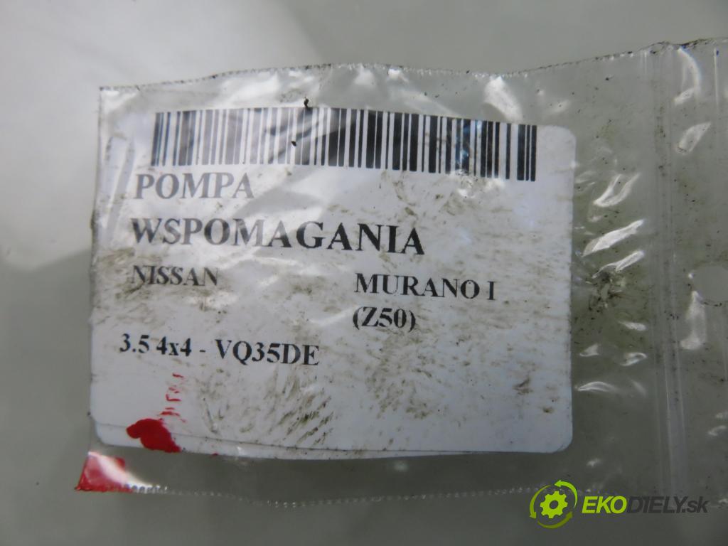 NISSAN MURANO I (Z50) SUV 2004 172,00 3.5 4x4 234 3498,00 Pumpa servočerpadlo  (Servočerpadlo)