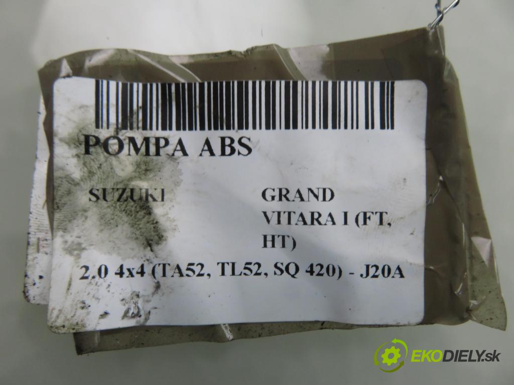 SUZUKI GRAND VITARA I (FT, HT) TERENOWY 2000 94,00 2.0 4x4 128 - J20A 1995,00 Pumpa ABS 8304243336 (Pumpa ABS)