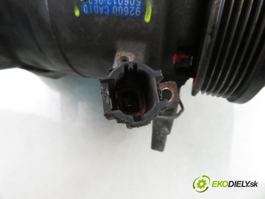 NISSAN MURANO I (Z50) SUV 2004 172,00 3.5 4x4 234 3498,00 KOMPRESOR: klimatizácie 92600CA010 (Kompresor klimatizácie)