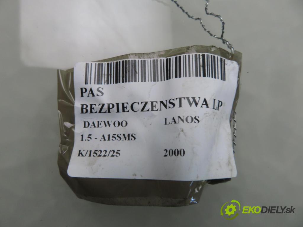 DAEWOO LANOS sedan (KLAT) SEDAN 2000 63,00 1.5 - A15SMS 1498,00 Držiak bezpečnostný LP 96247971