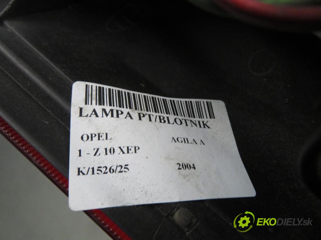 OPEL AGILA (A) (H00) HB 2004 44,00 1 - Z 10 XEP 998,00 světlo pravé zadní