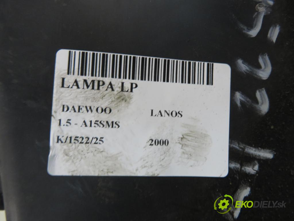 DAEWOO LANOS sedan (KLAT) SEDAN 2000 63,00 1.5 - A15SMS 1498,00 světlo LP