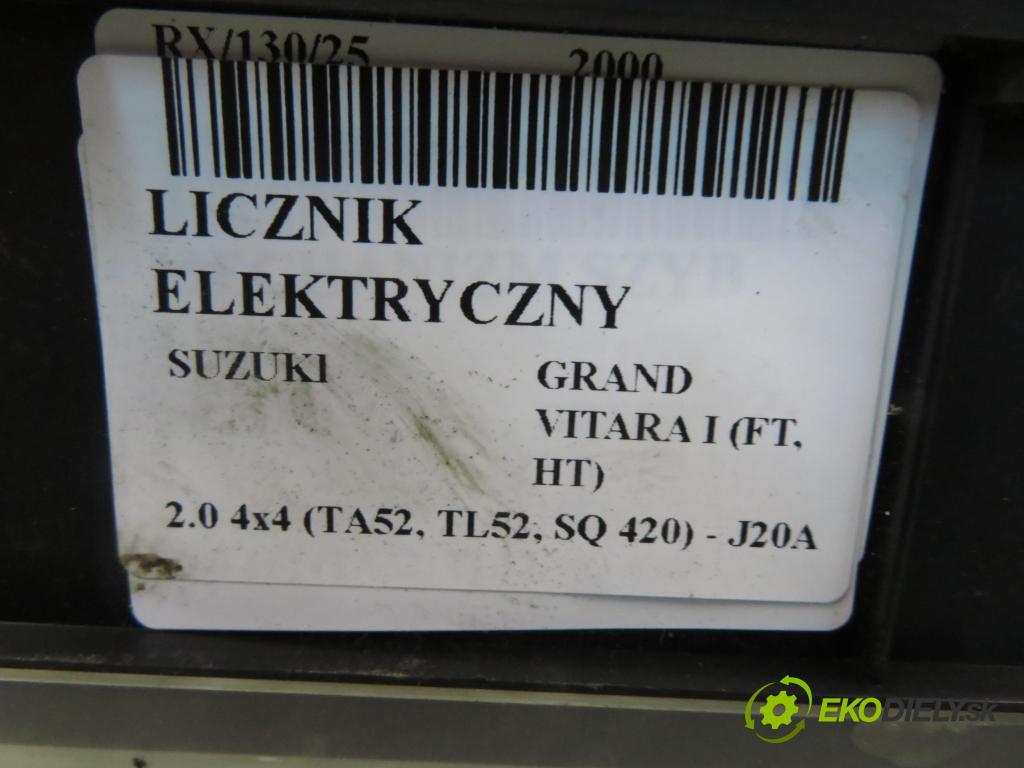 SUZUKI GRAND VITARA I (FT, HT) TERENOWY 2000 94,00 2.0 4x4 128 - J20A 1995,00 Prístrojovka elektrický 3410065DU0 ; 341006DD