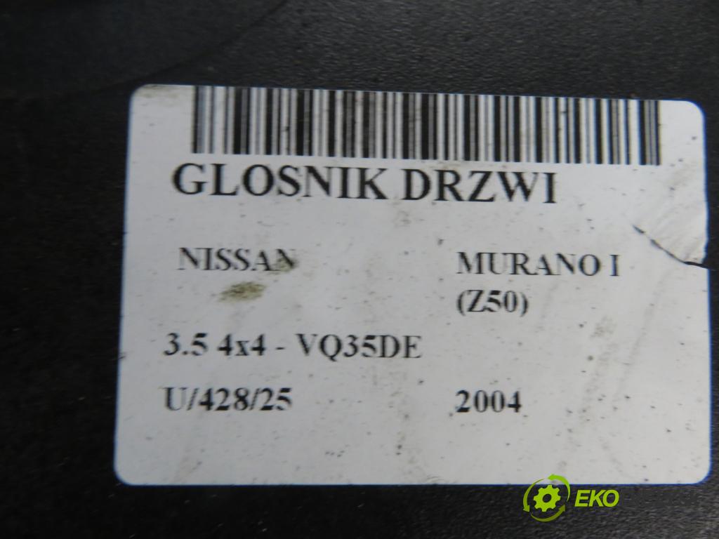 NISSAN MURANO I (Z50) SUV 2004 172,00 3.5 4x4 234 3498,00 subwoofer 28170CA100 (Audio zariadenie)