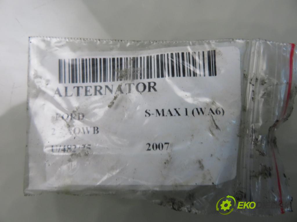 FORD S-MAX (WA6) MINIVAN 2007 107,00 2 - AOWB 1999,00 Alternátor 6G9N10300ABB (Alternátor)