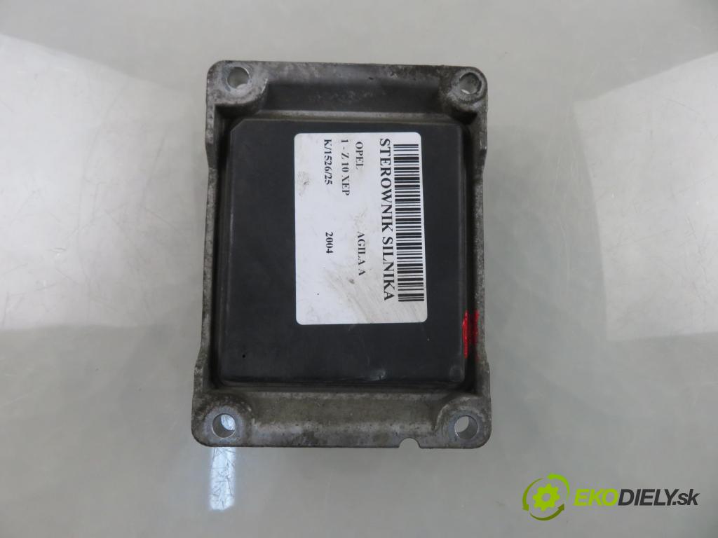 OPEL AGILA (A) (H00) HB 2004 44,00 1 - Z 10 XEP 998,00 řídící jednotka motora 0261208397 ; 55354326